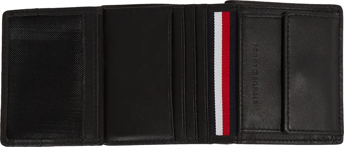 Tommy Hilfiger TH CORP TRIFOLD, BDS Siyah Erkek Çanta & Cüzdan