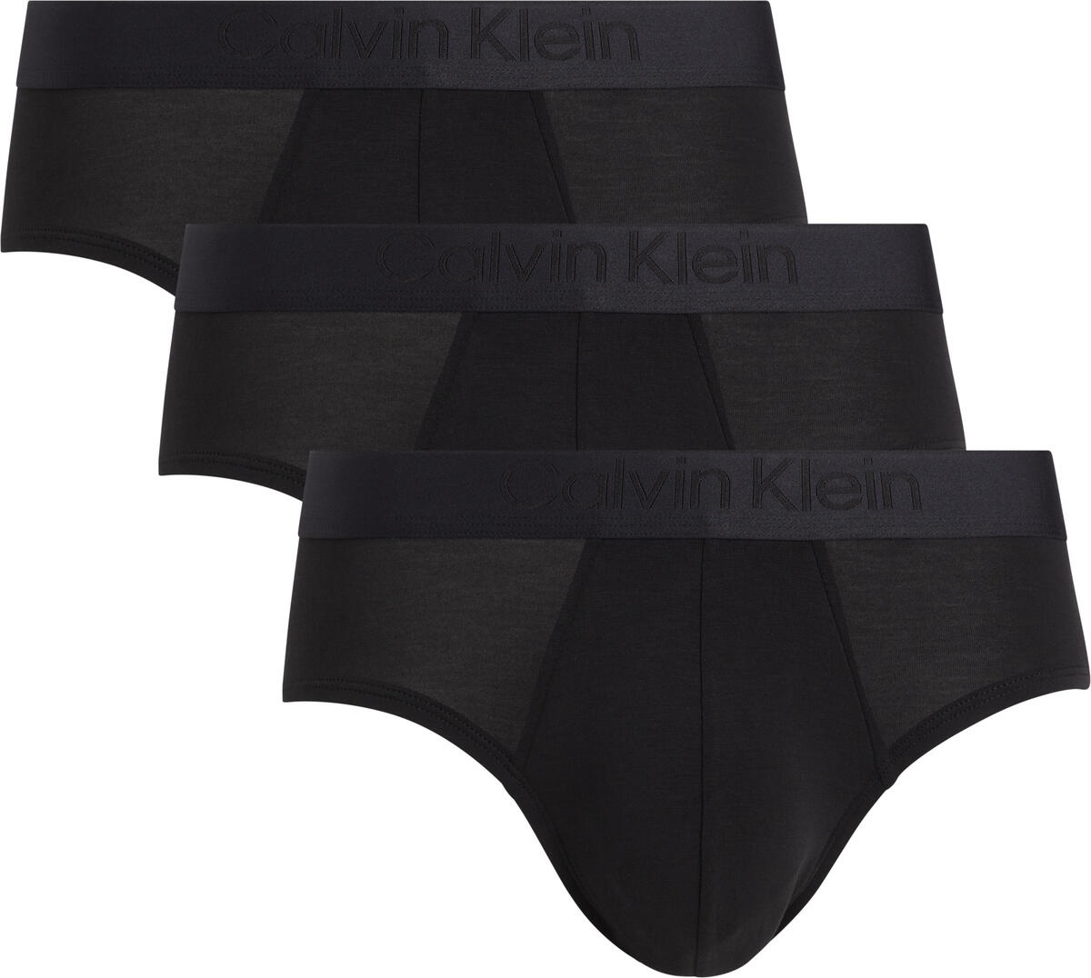 Calvin Klein HIP BRIEF 3PK Erkek Siyah Slip Set