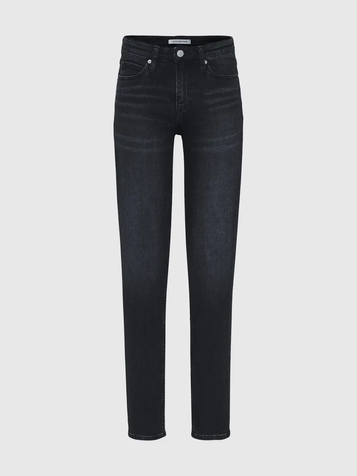 Calvin Klein CKJ 011 MID RISE SKI Kadın Siyah Kot Pantolon