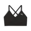 PUMA MOVE SHAPELUXE SEAMLESS BRA PUMA Black-V Siyah Kadın Sporcu Sütyeni