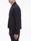Calvin Klein TECHNO WOOL HERO BOM Erkek Siyah Blazer
