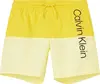 Calvin Klein MEDIUM DRAWSTRING Erkek Sarı Deniz Şortu