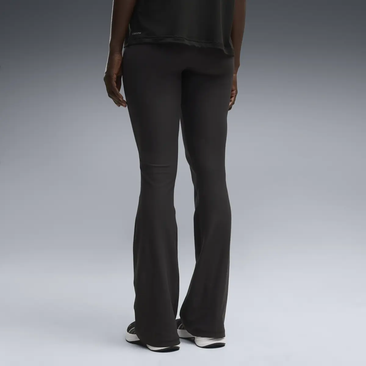 PUMA W Cloudspun Flare Tight Siyah KAdın Flare Tayt