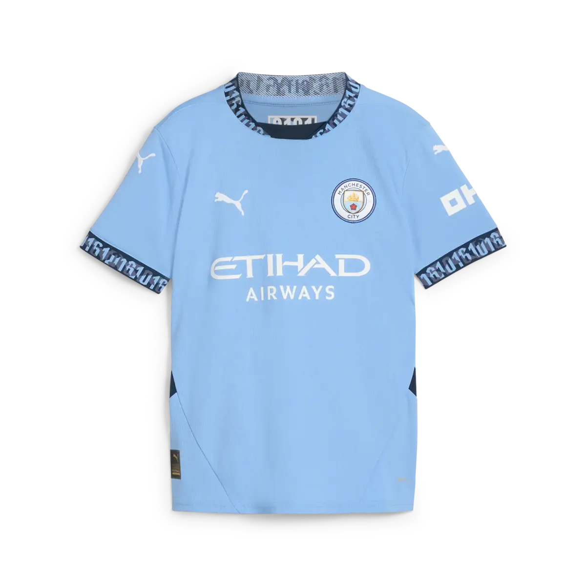 Puma MCFC Home Jersey Replica Jr Mavi Çocuk Forma