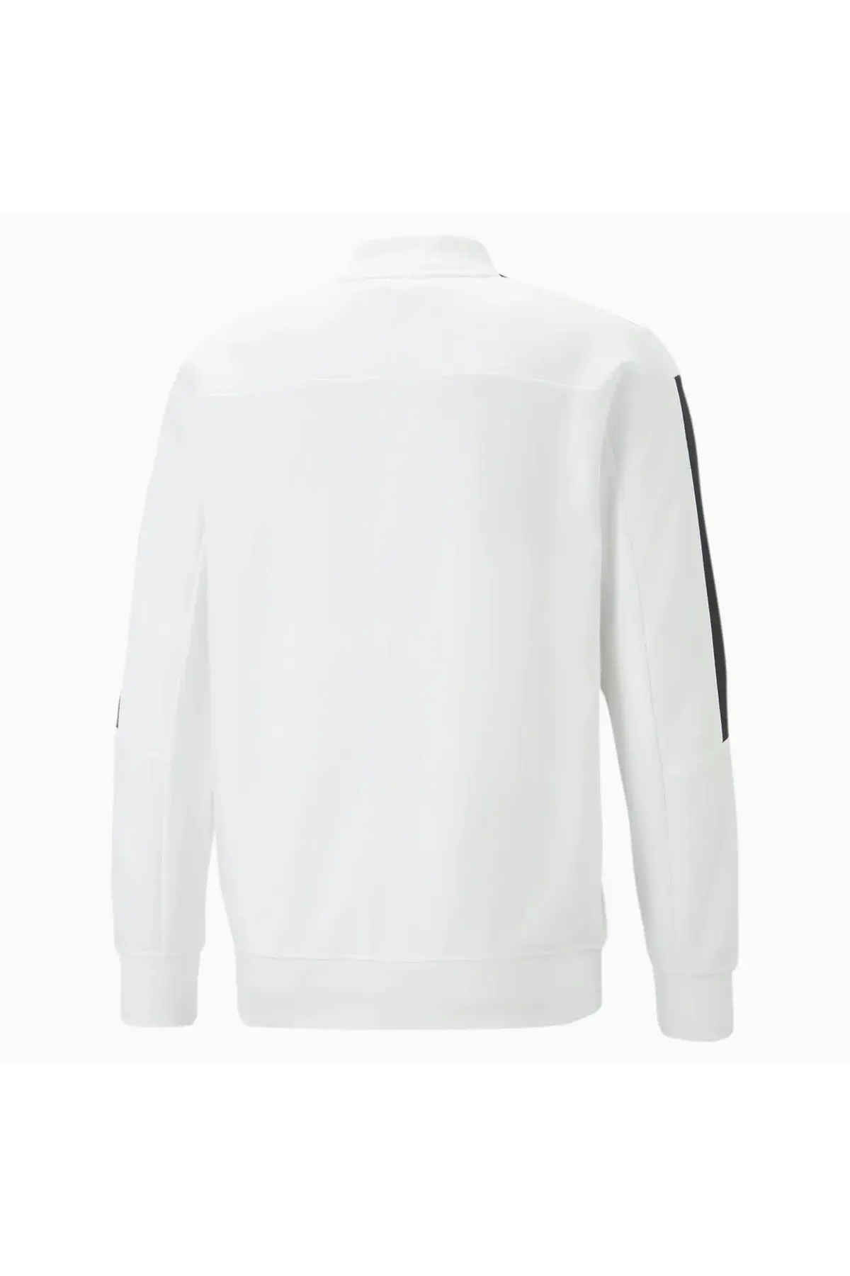 Puma BMW MMS MT7 Track Jacket Erkek Beyaz Fermuarlı Sweatshirt