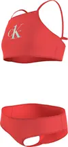 Calvin Klein BRALETTE BIKINI SET Kadın Kırmızı Bikini Takımı