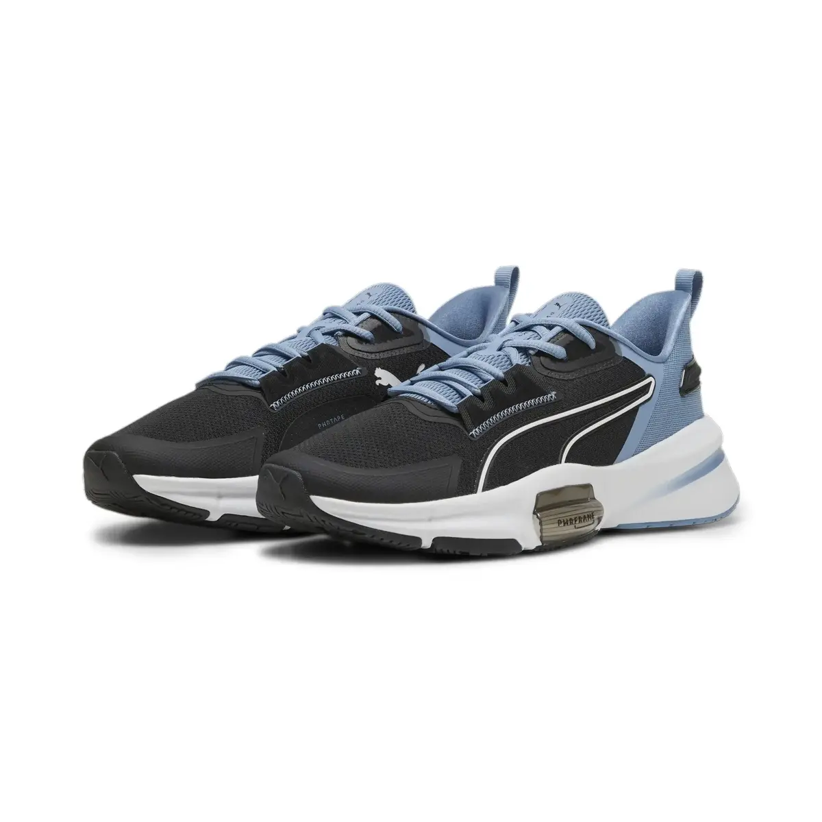 Puma PWRFrame TR 3 Siyah-Mavi Erkek Yürüyüş ve Koşu Ayakkabısı