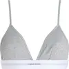 Calvin Klein UNLINED TRIANGLE, P7A Gri Kadın Sütyen & Bralet