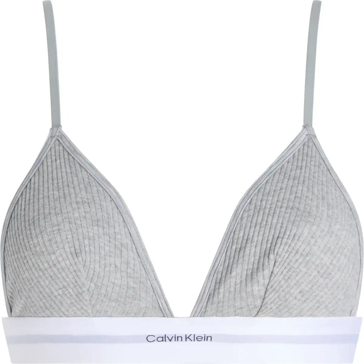 Calvin Klein UNLINED TRIANGLE, P7A Gri Kadın Sütyen & Bralet