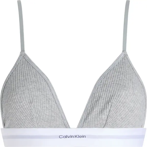 Calvin Klein UNLINED TRIANGLE, P7A Gri Kadın Sütyen & Bralet