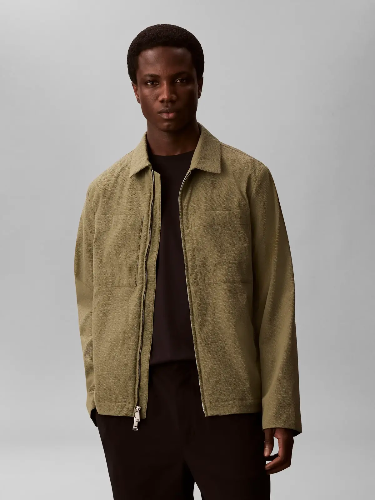 LS SEERSUCKER BLOUSO, LDI, XS