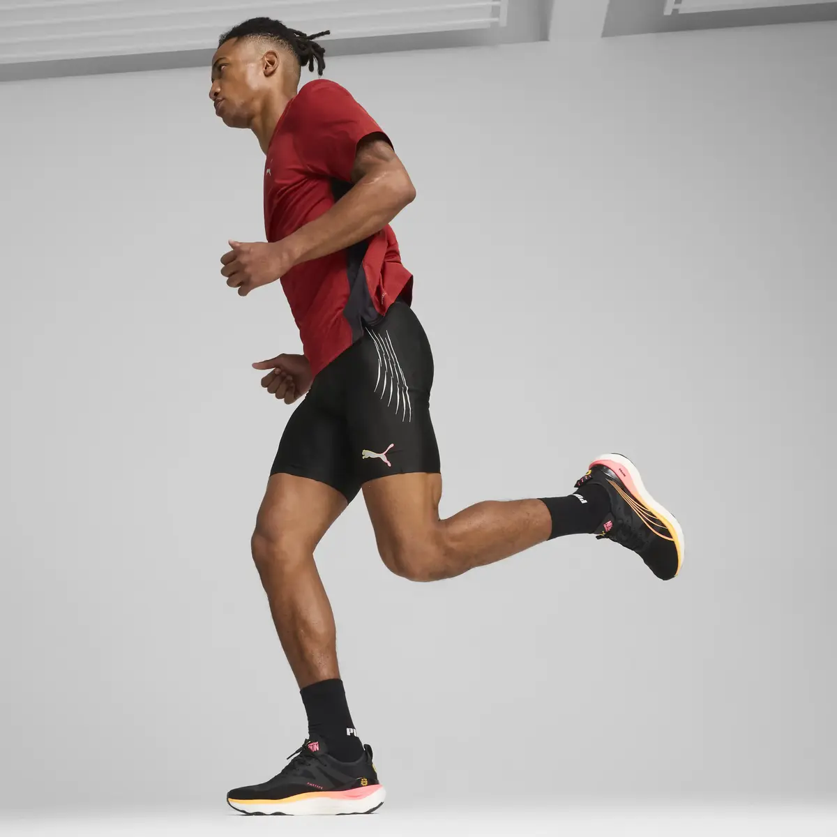 Puma ForeverRun Nitro Siyah Erkek Yürüyüş ve Koşu Ayakkabısı