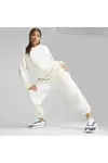 Puma DOWNTOWN Sweatpants TR Kırık Beyaz Kadın Eşofman Altı