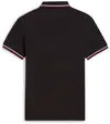 Tommy Hilfiger TIPPED SLIM FIT POLO, BDS Siyah Erkek T-Shirt & Polo