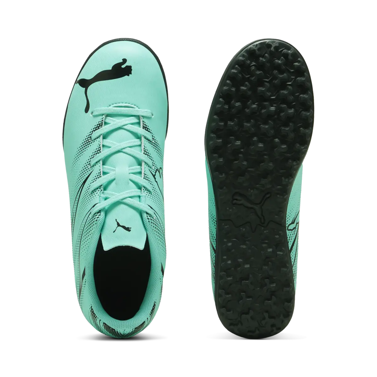 Puma ATTACANTO TT Jr Yeşil Unisex Çocuk Halı Saha Ayakkabısı