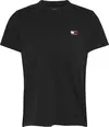 Tommy Hilfiger TJW REG BADGE TEE, BDS Siyah Kadın T-Shirt & Polo