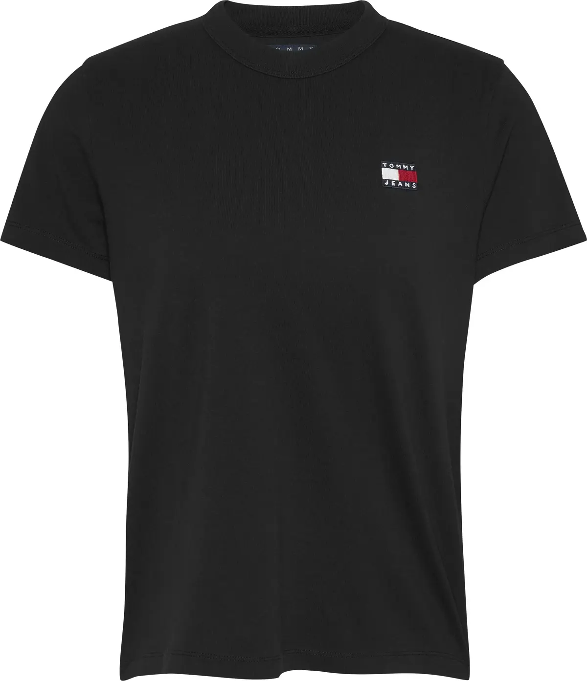 Tommy Hilfiger TJW REG BADGE TEE, BDS Siyah Kadın T-Shirt & Polo