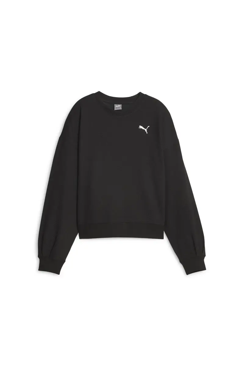 Puma HER Crew Siyah Kadın Sweatshirt