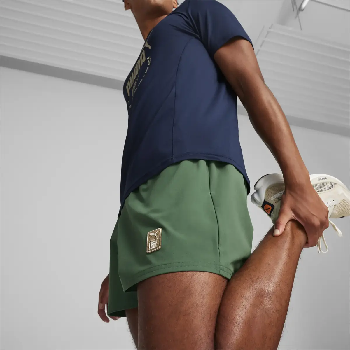 Puma M First Mile Woven 5" Short Yeşil Erkek Şort