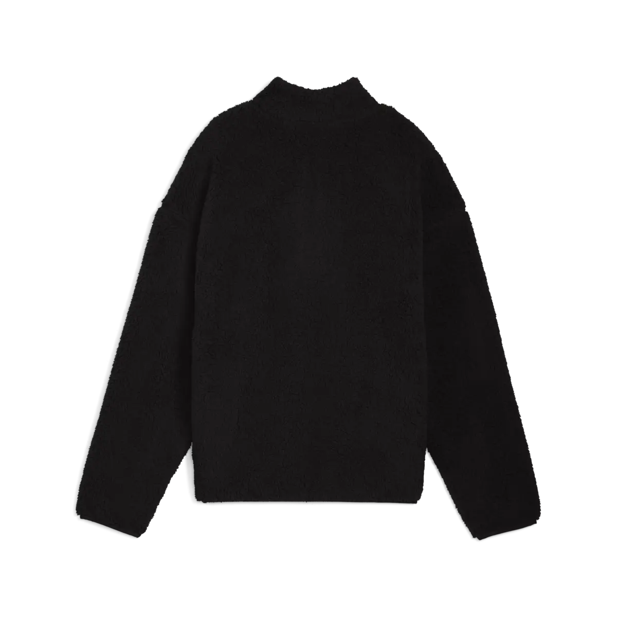 Puma ESS ELEVATED Half-Zip Crew Siyah Kadın Sweatshirt