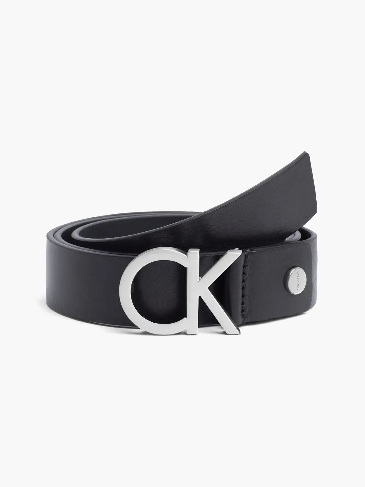 Calvin Klein CK ADJ. BUCKLE BELT Erkek Siyah Kemer