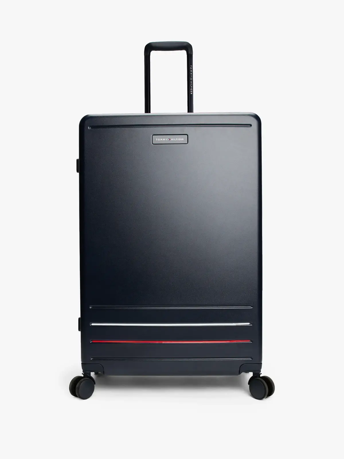 Tommy Hilfiger TH LARGE SUITCASE, DW6 Siyah Erkek Çanta