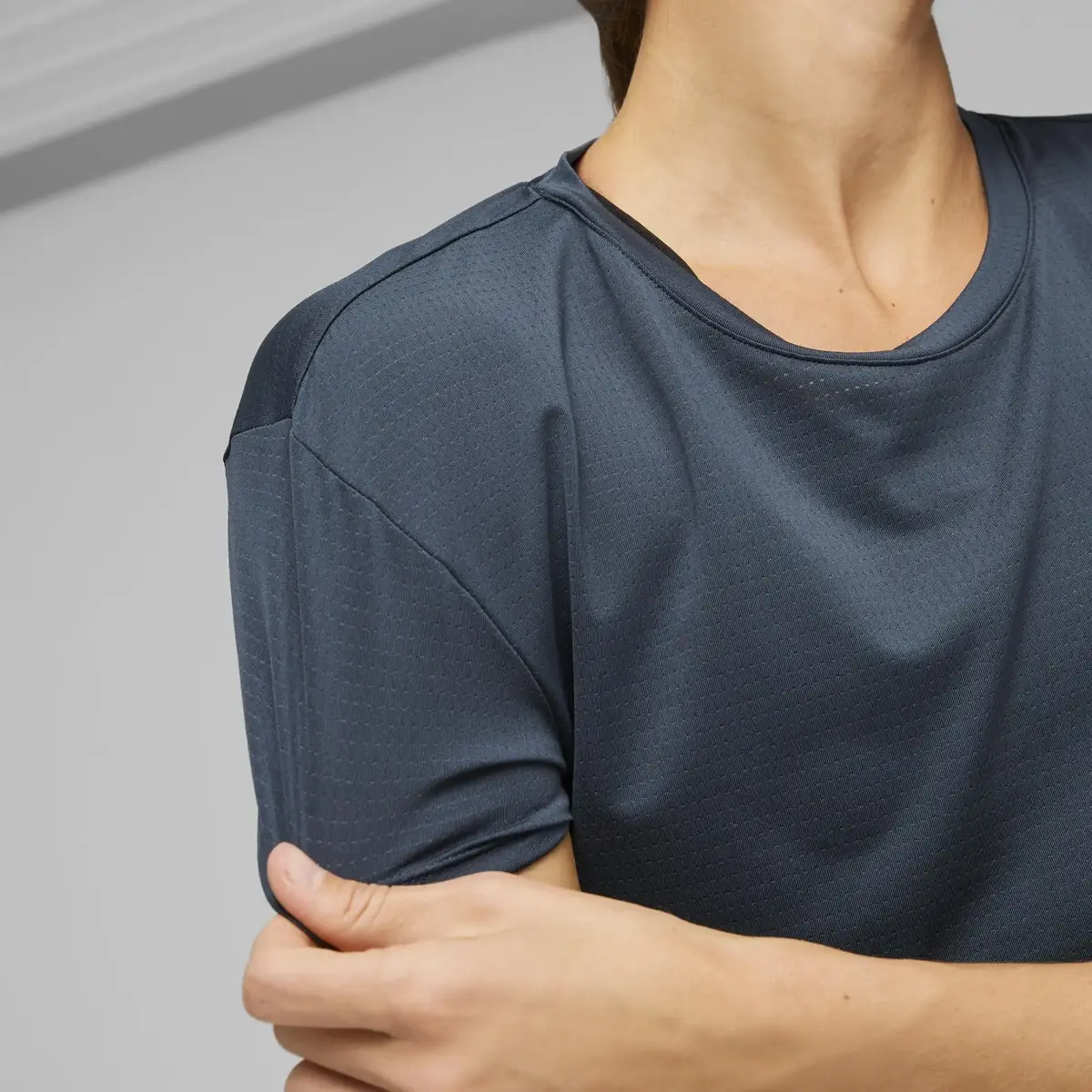 Puma W First Mile Commercial Siyah Kadın T-Shirt