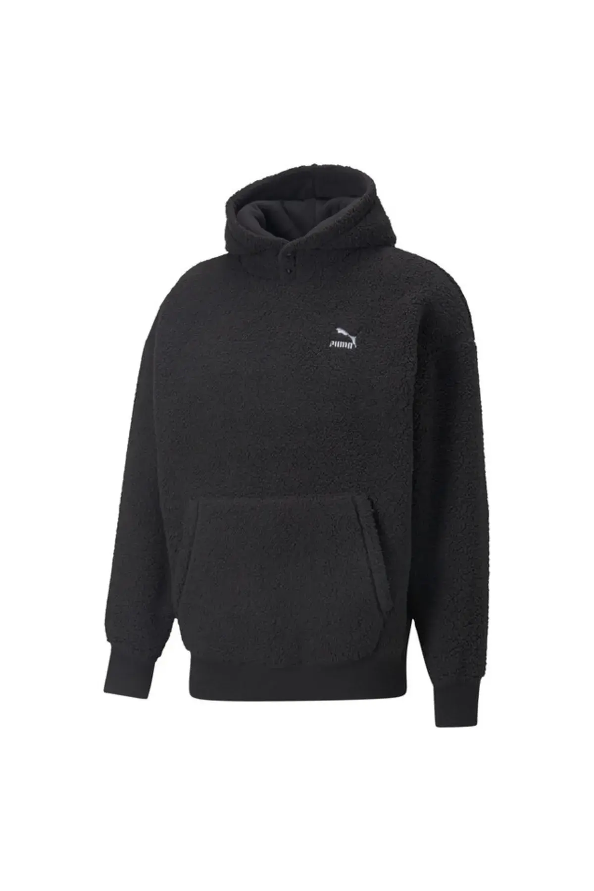 Puma Classics Sherpa Hoodie Siyah Erkek Hoodie
