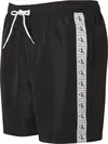 Calvin Klein MEDIUM DRAWSTRING Erkek Siyah Deniz Şortu