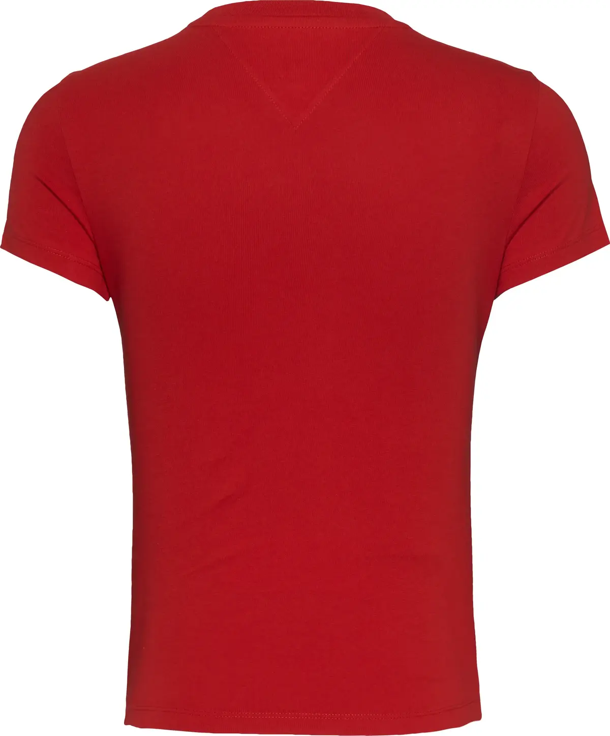 Tommy Hilfiger TJW SLIM LINEAR TEE, XME Kırmızı Kadın T-Shirt & Polo