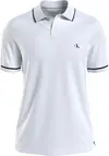 Calvin Klein Beyaz Erkek T-Shirt & Polo