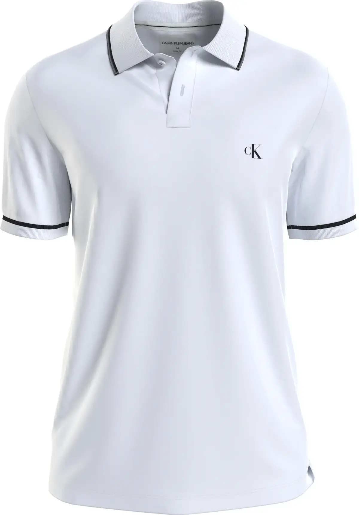 Calvin Klein Beyaz Erkek T-Shirt & Polo