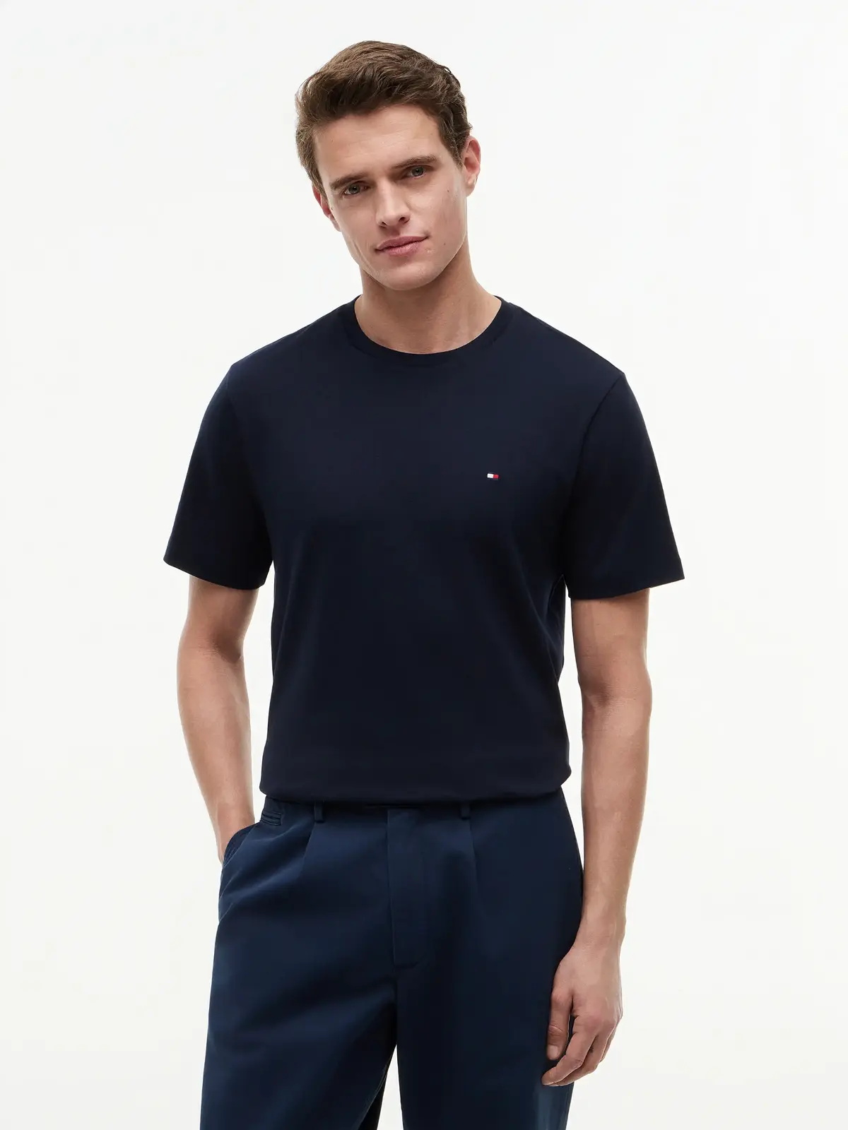 LIGHT INTERLOCK TEE, DW5