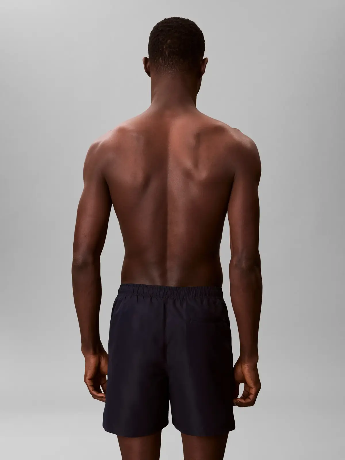 Calvin Klein MEDIUM DRAWSTRING Siyah Erkek Orta Boy Deniz Şortu