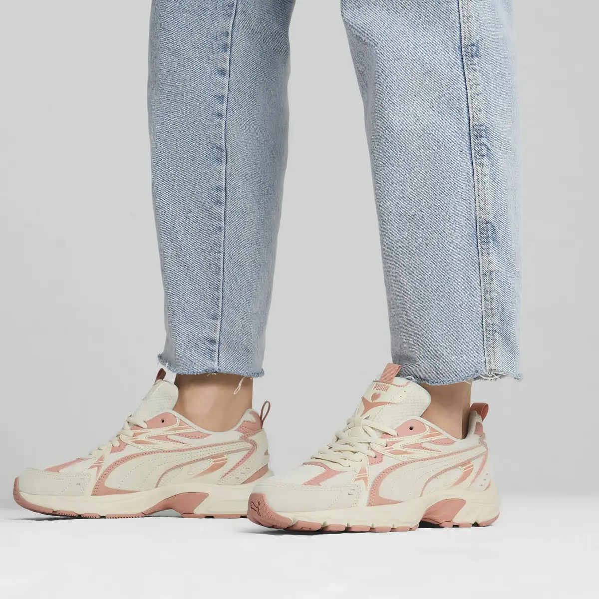 Puma Milenio Tech Suede Coquette Kırık Beyaz Kadın Günlük Spor Ayakkabı