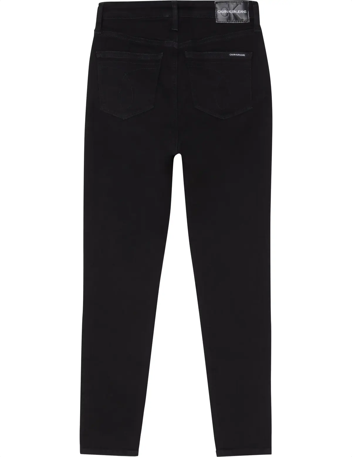 Calvin Klein HIGH RISE SUPER SKIN Kadın Antrasit Kot Pantolon