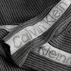 Calvin Klein LOGO INTARSIA TAPE S Erkek Antrasit Kazak