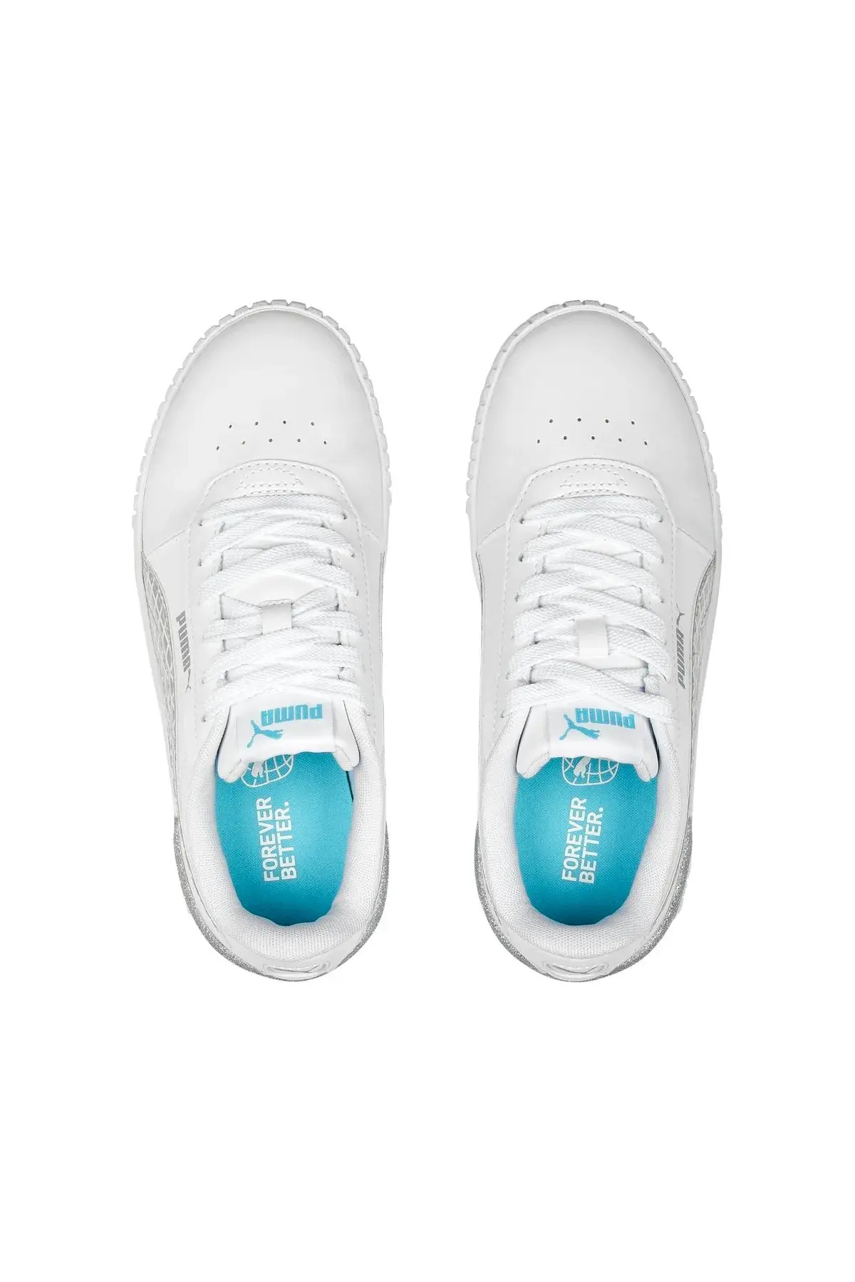 Puma Carina 2.0 Mermaid Jr Beyaz Kadın Günlük Spor Ayakkabı