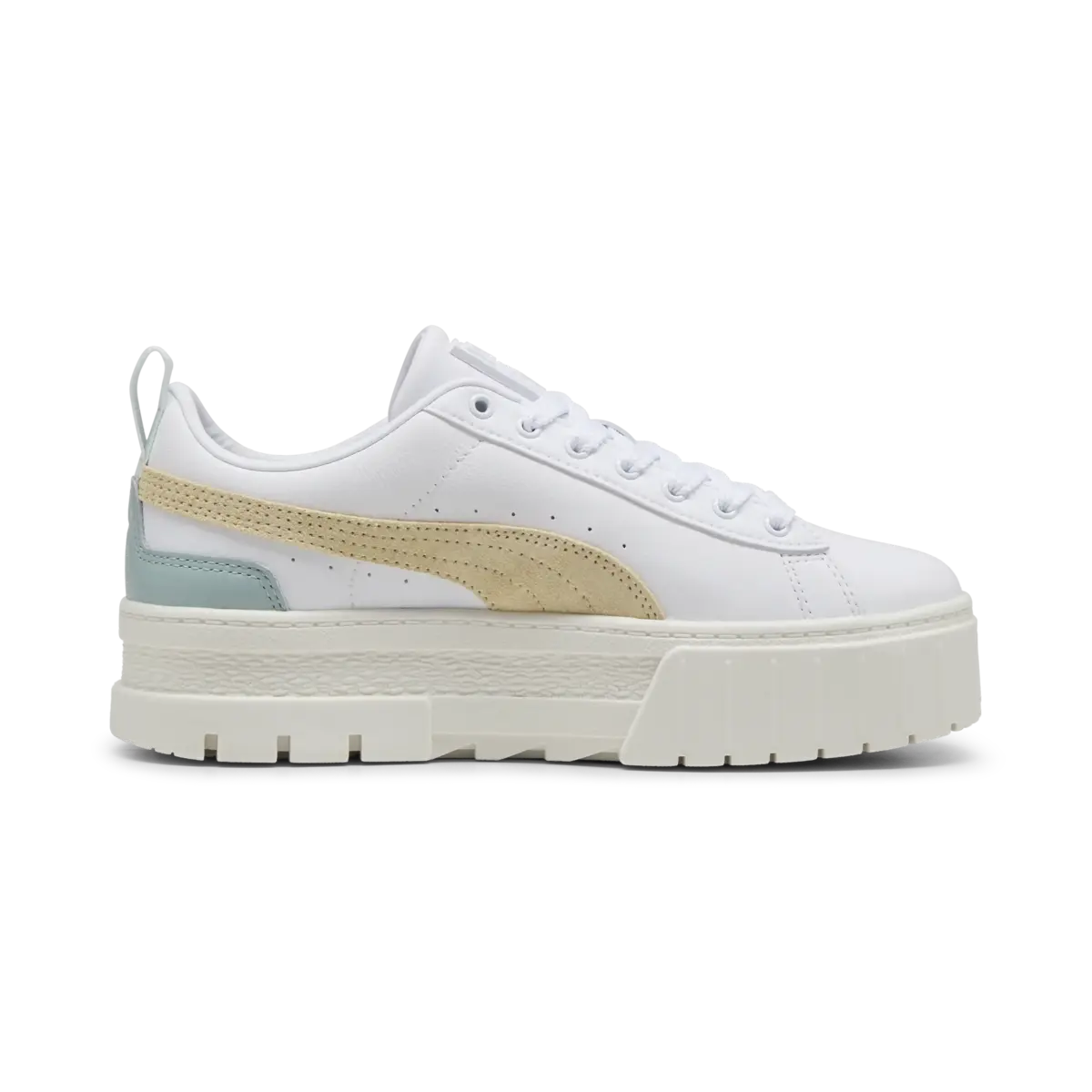 Puma Mayze Lth Wn s Beyaz Kadın Spor Ayakkabı & Sneaker