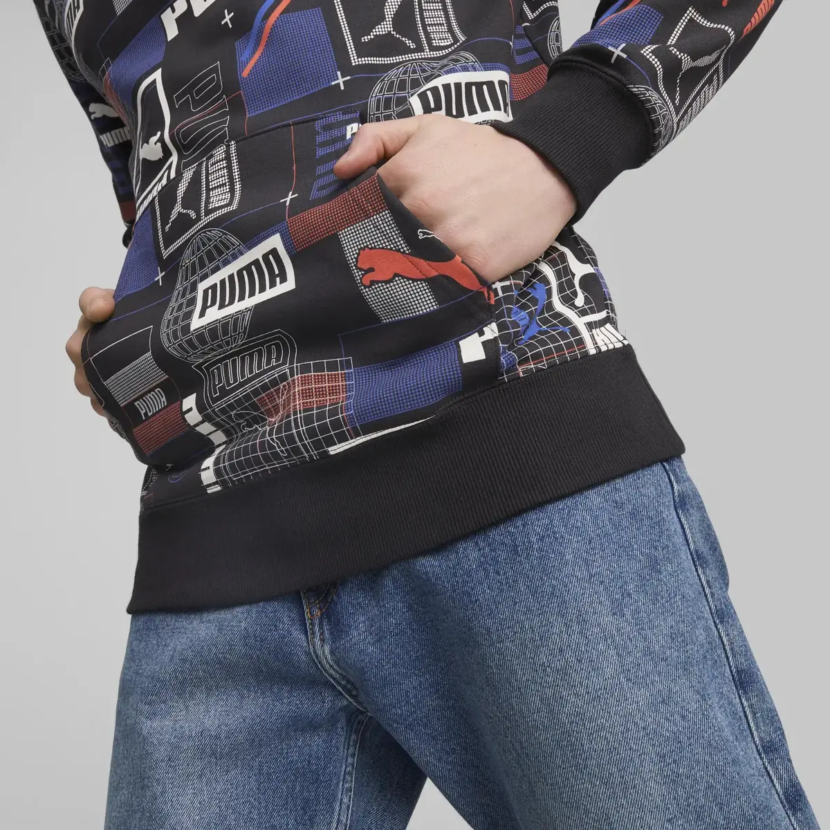 Puma CLASSICS GEN. PUMA AOP Hoodie