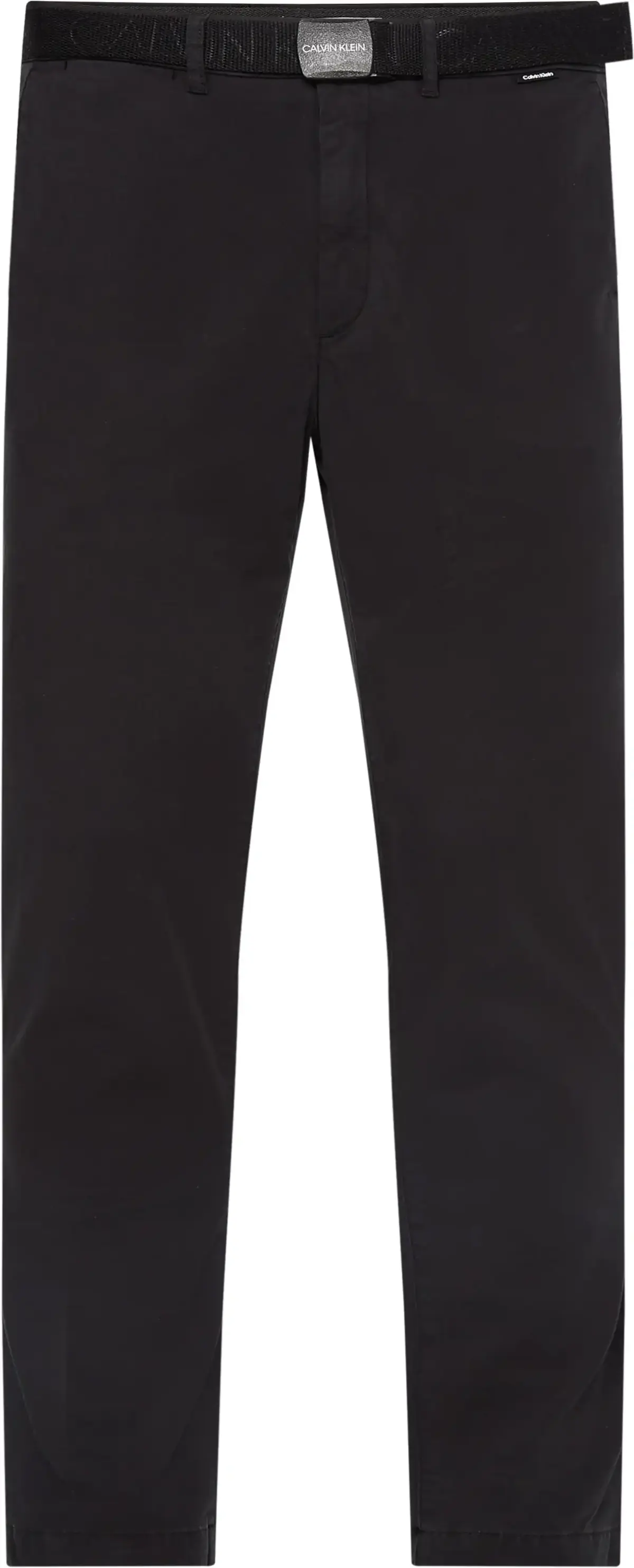 Calvin Klein SLIM FIT GARMENT DYE Erkek Siyah Chino