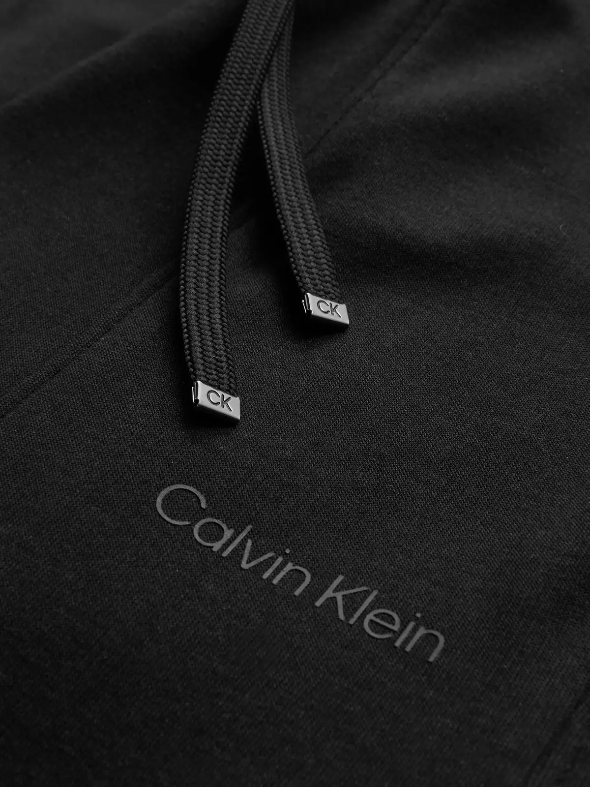 Calvin Klein MICRO LOGO SEAM WIDE Kadın Siyah Eşofman Altı
