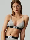 Calvin Klein UNLINED TRIANGLE, P7A Gri Kadın Sütyen