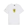 Puma Ferrari Colored Shield Tee Beyaz Erkek T-Shirt