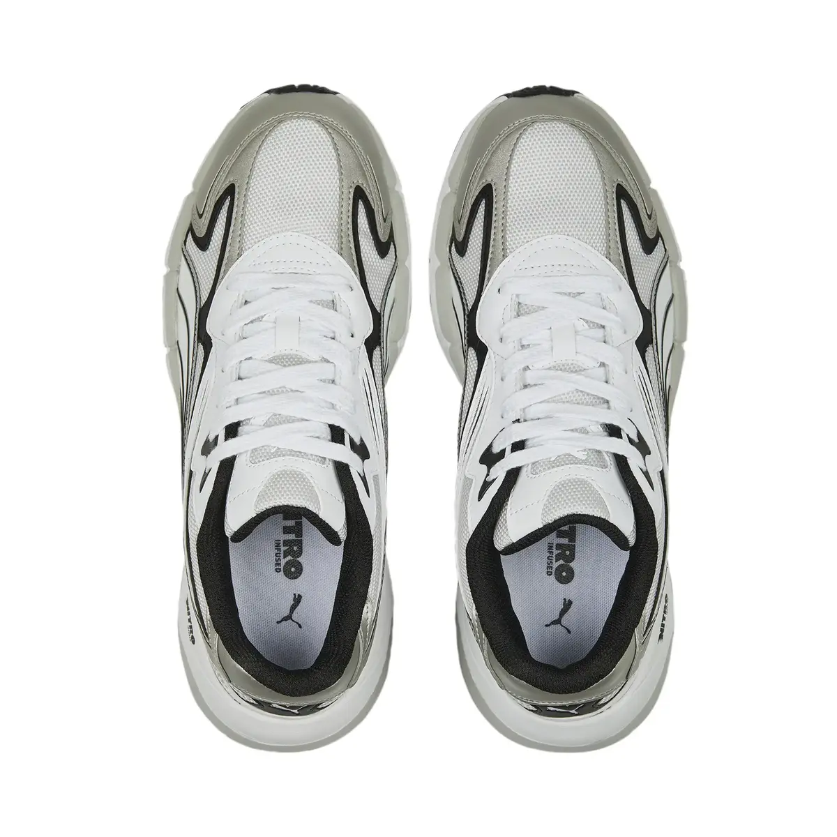 Puma Teveris Nitro Noughties Gri Unisex Günlük Spor Ayakkabı