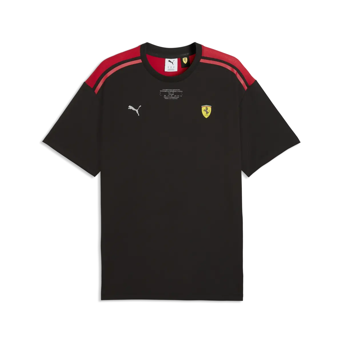 PUMA Ferrari Cloudspun TEE Siyah Erkek T-Shirt