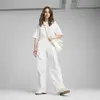 PUMA DARE TO Relaxed Pants Beyaz Kadın Eşofman Altı