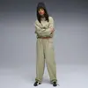 Puma DARE TO Jacket Haki Kadın Fermuarlı Ceket