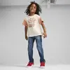 Puma CLASSICS FC Tee Pembe Kız Çocuk T-Shirt & Polo