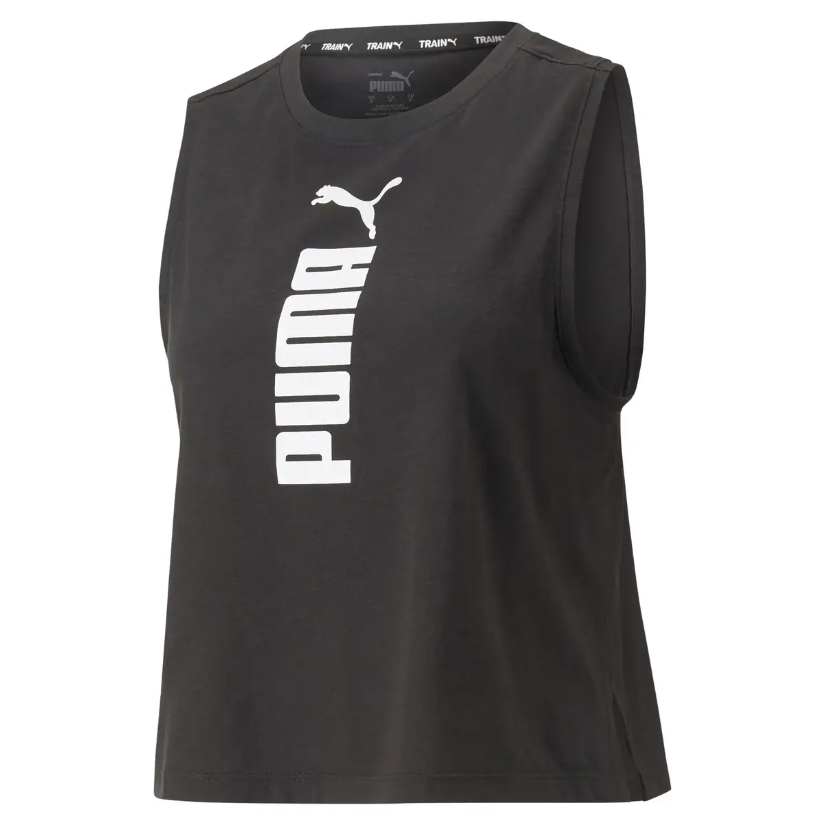 Puma Fit Tri-blend Tank Siyah Kadın Performans T-Shirt